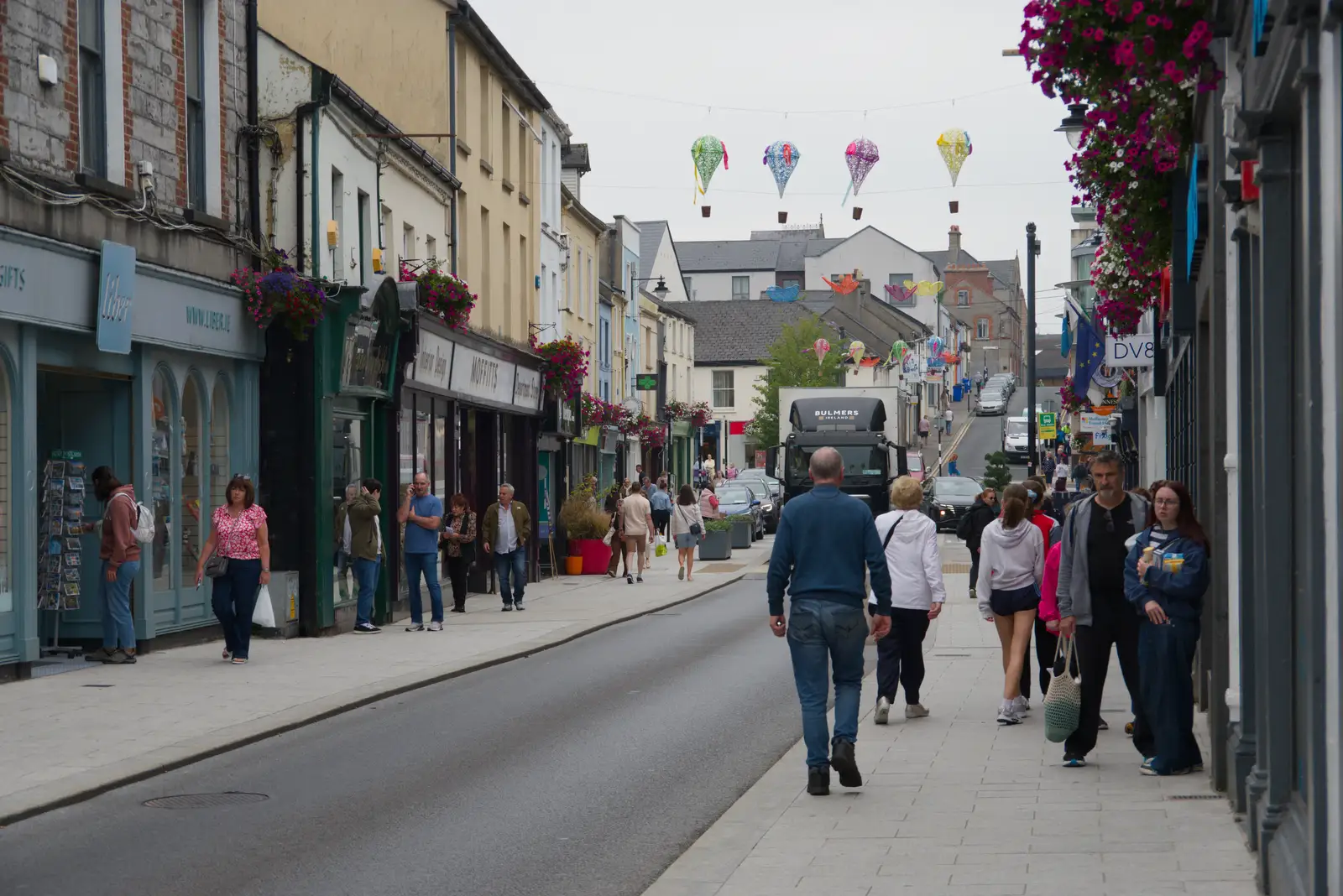 O'Connell Street in Sligo, from Manorhamilton, Sligo and Streedagh Beach, Leitrim, Ireland - 26th August 2026