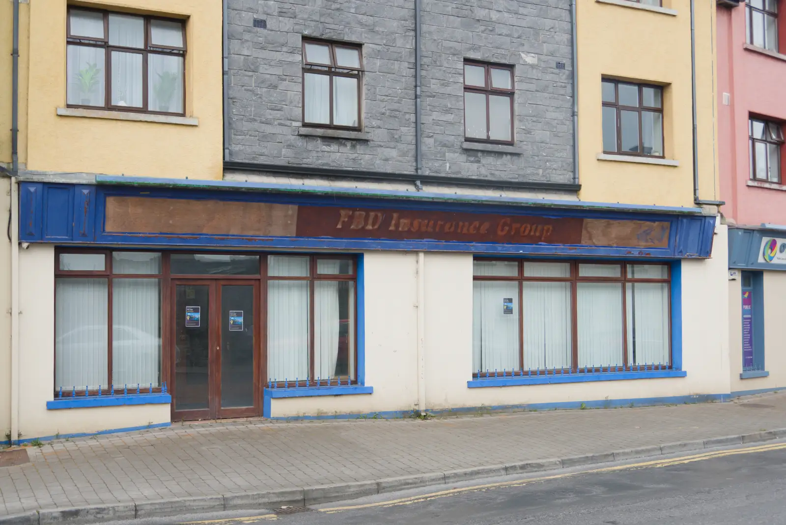 Derelict offices in Sligo, from Manorhamilton, Sligo and Streedagh Beach, Leitrim, Ireland - 26th August 2026
