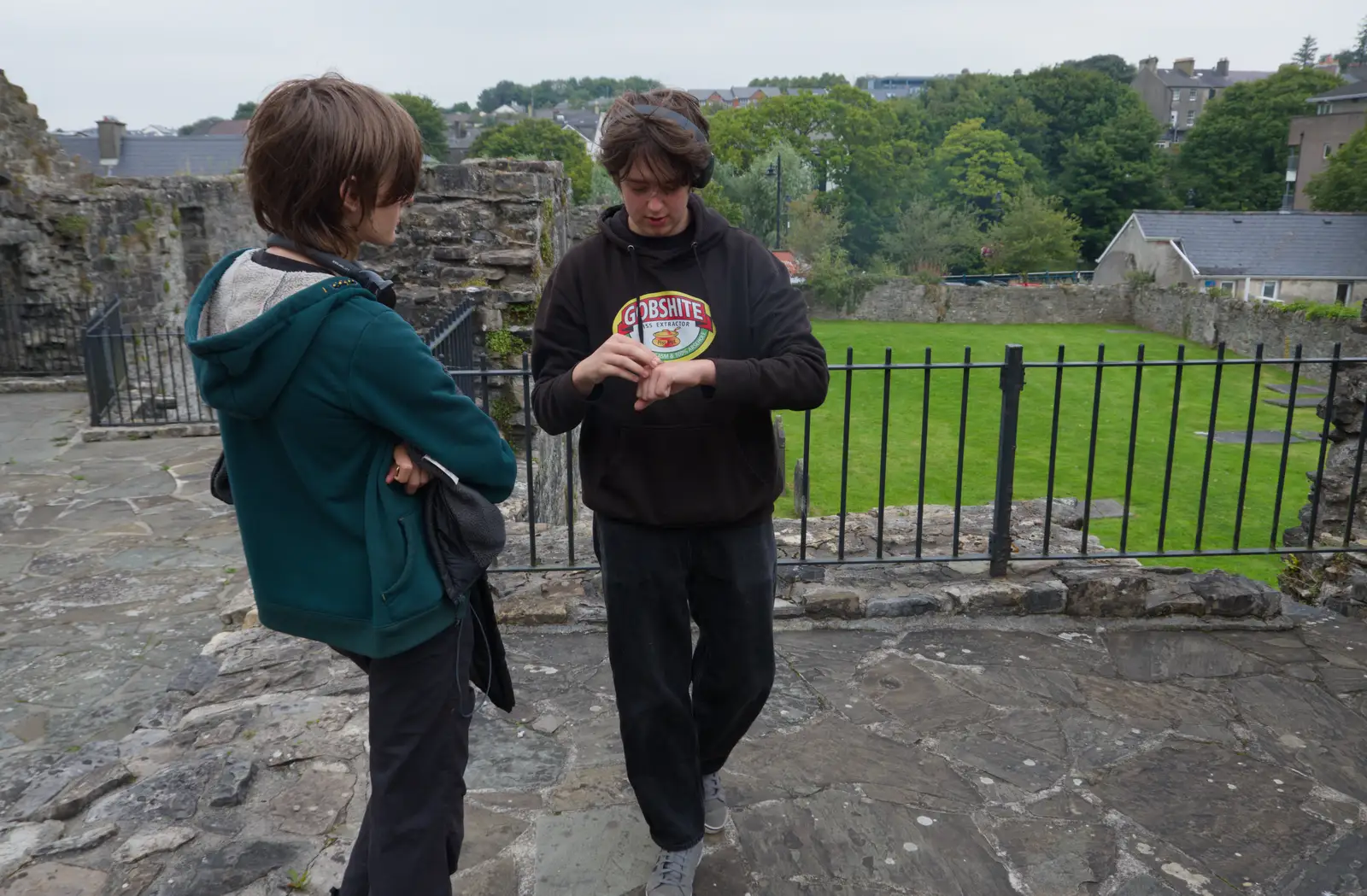 Fred flips a coin to decide stuff, from Manorhamilton, Sligo and Streedagh Beach, Leitrim, Ireland - 26th August 2026