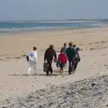 The gang on the beach at Streedagh, Manorhamilton, Sligo and Streedagh Beach, Leitrim, Ireland - 26th August 2026