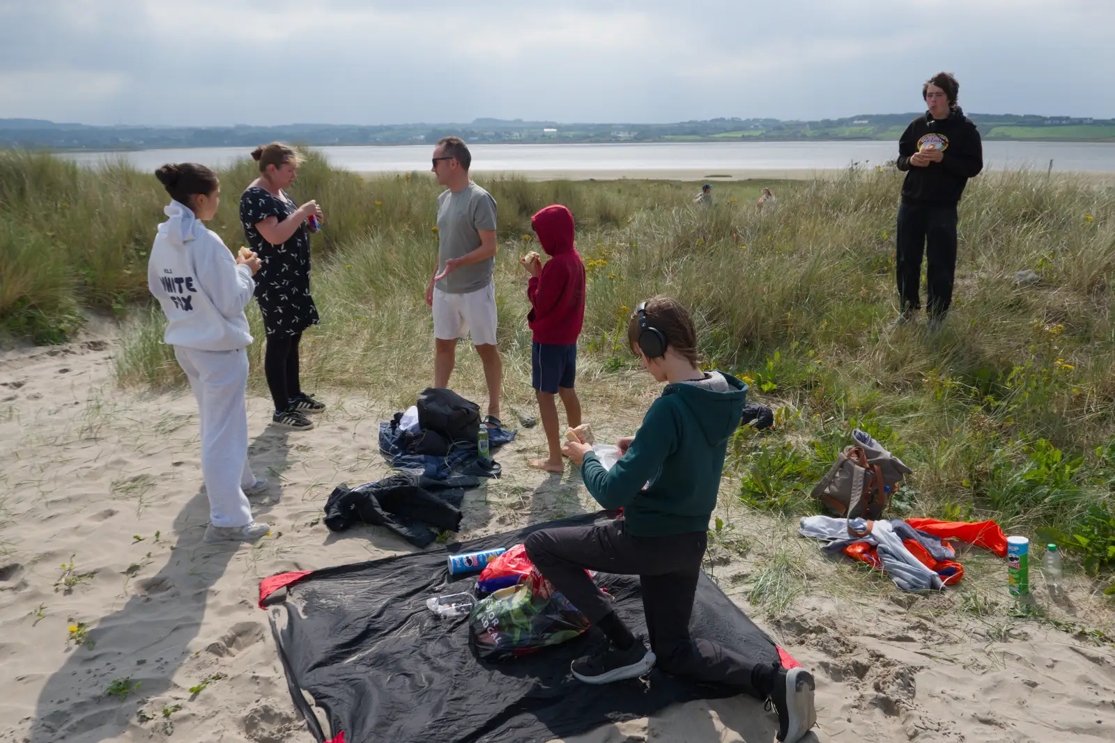We set up in the dunes, from Manorhamilton, Sligo and Streedagh Beach, Leitrim, Ireland - 26th August 2026