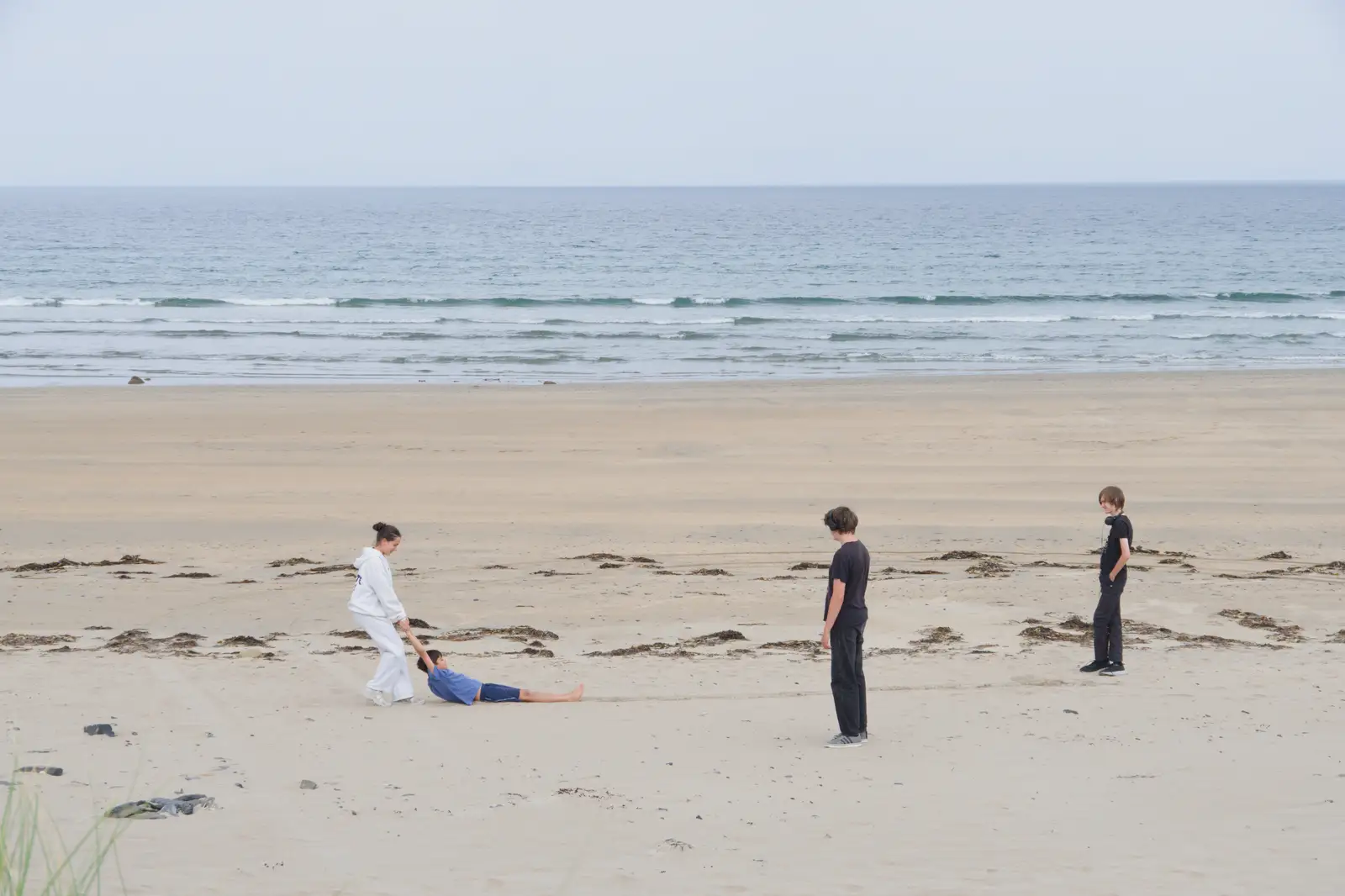 Nick gets dragged around for a bit, from Manorhamilton, Sligo and Streedagh Beach, Leitrim, Ireland - 26th August 2026