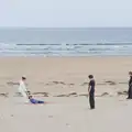 Nick gets dragged around for a bit, Manorhamilton, Sligo and Streedagh Beach, Leitrim, Ireland - 26th August 2026