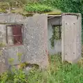 A derelict concrete shed, Castle Dargan Golf, Glangelvin and Pizza in Dún Laoghaire, Ireland - 28th August 2026