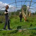 Harry tries tightrope walking, Castle Dargan Golf, Glangelvin and Pizza in Dún Laoghaire, Ireland - 28th August 2026
