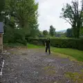 Fred roams around outside, Castle Dargan Golf, Glangelvin and Pizza in Dún Laoghaire, Ireland - 28th August 2026