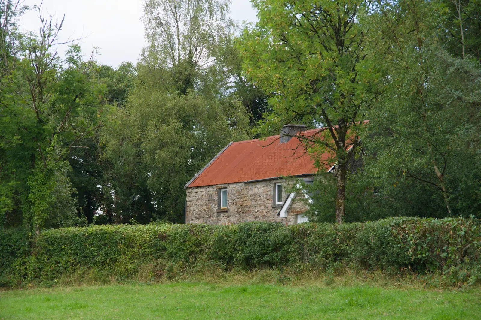 Glen Cottage from the field next door, from Castle Dargan Golf, Glangelvin and Pizza in Dún Laoghaire, Ireland - 28th August 2026