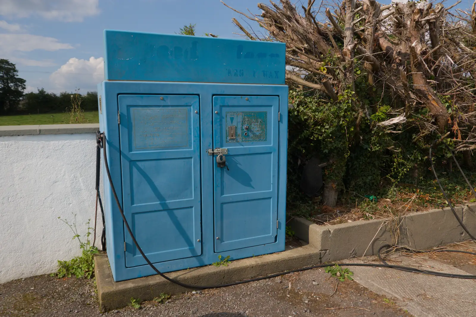 Some old car-wash station, from Castle Dargan Golf, Glangelvin and Pizza in Dún Laoghaire, Ireland - 28th August 2026