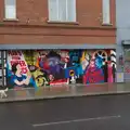 Building art with a cinema theme, Castle Dargan Golf, Glangelvin and Pizza in Dún Laoghaire, Ireland - 28th August 2026