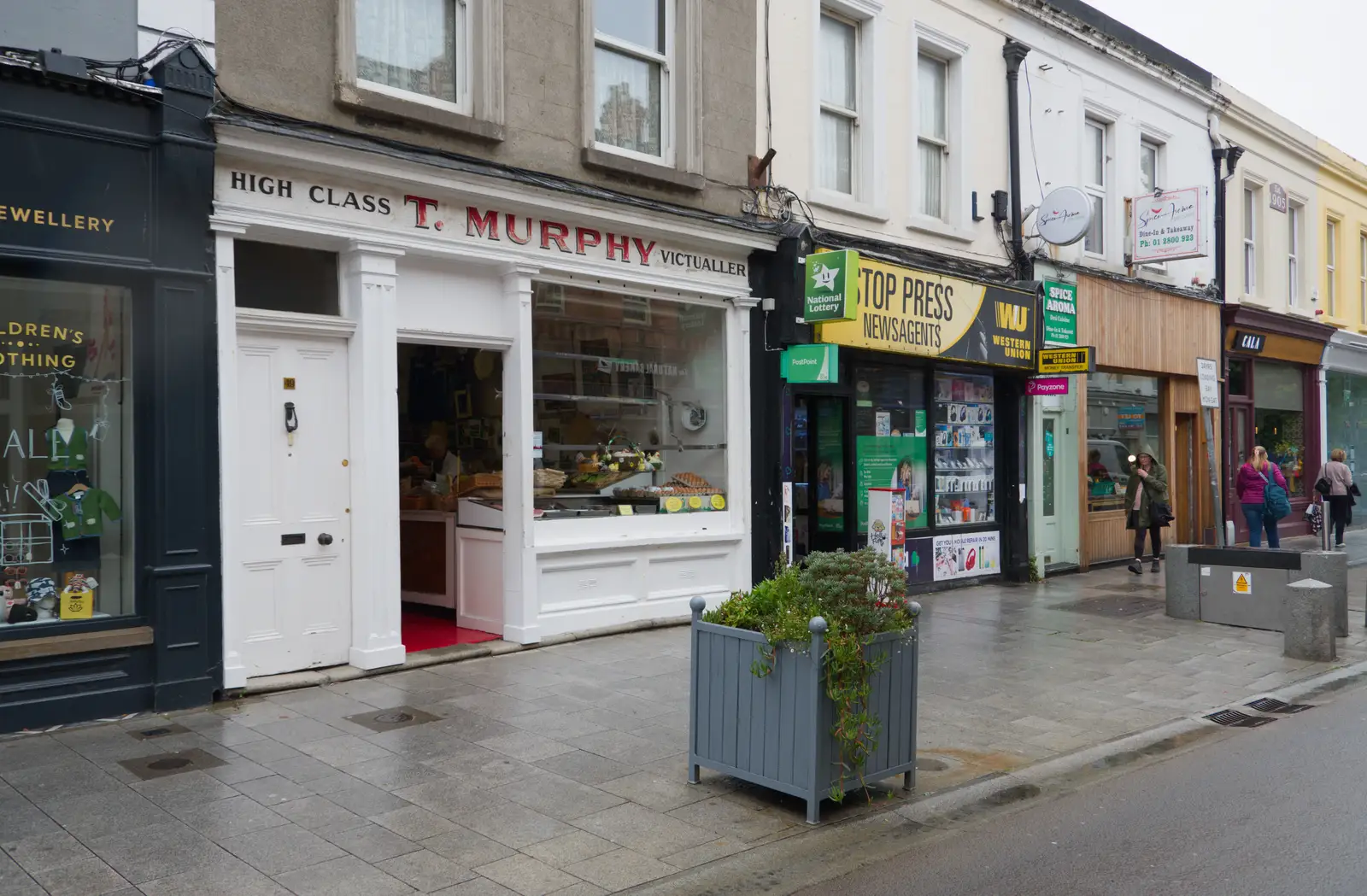 A traditional sign on T. Murphy, from Castle Dargan Golf, Glangelvin and Pizza in Dún Laoghaire, Ireland - 28th August 2026