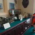 Isobel looks at exhibits, Castle Dargan Golf, Glangelvin and Pizza in Dún Laoghaire, Ireland - 28th August 2026