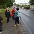 We wait for the bus on Monkstown Avenue, Castle Dargan Golf, Glangelvin and Pizza in Dún Laoghaire, Ireland - 28th August 2026