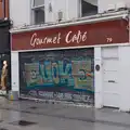 More shutter graffiti, Castle Dargan Golf, Glangelvin and Pizza in Dún Laoghaire, Ireland - 28th August 2026
