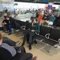 The ennui of an airport departure lounge, Castle Dargan Golf, Glangelvin and Pizza in Dún Laoghaire, Ireland - 28th August 2026