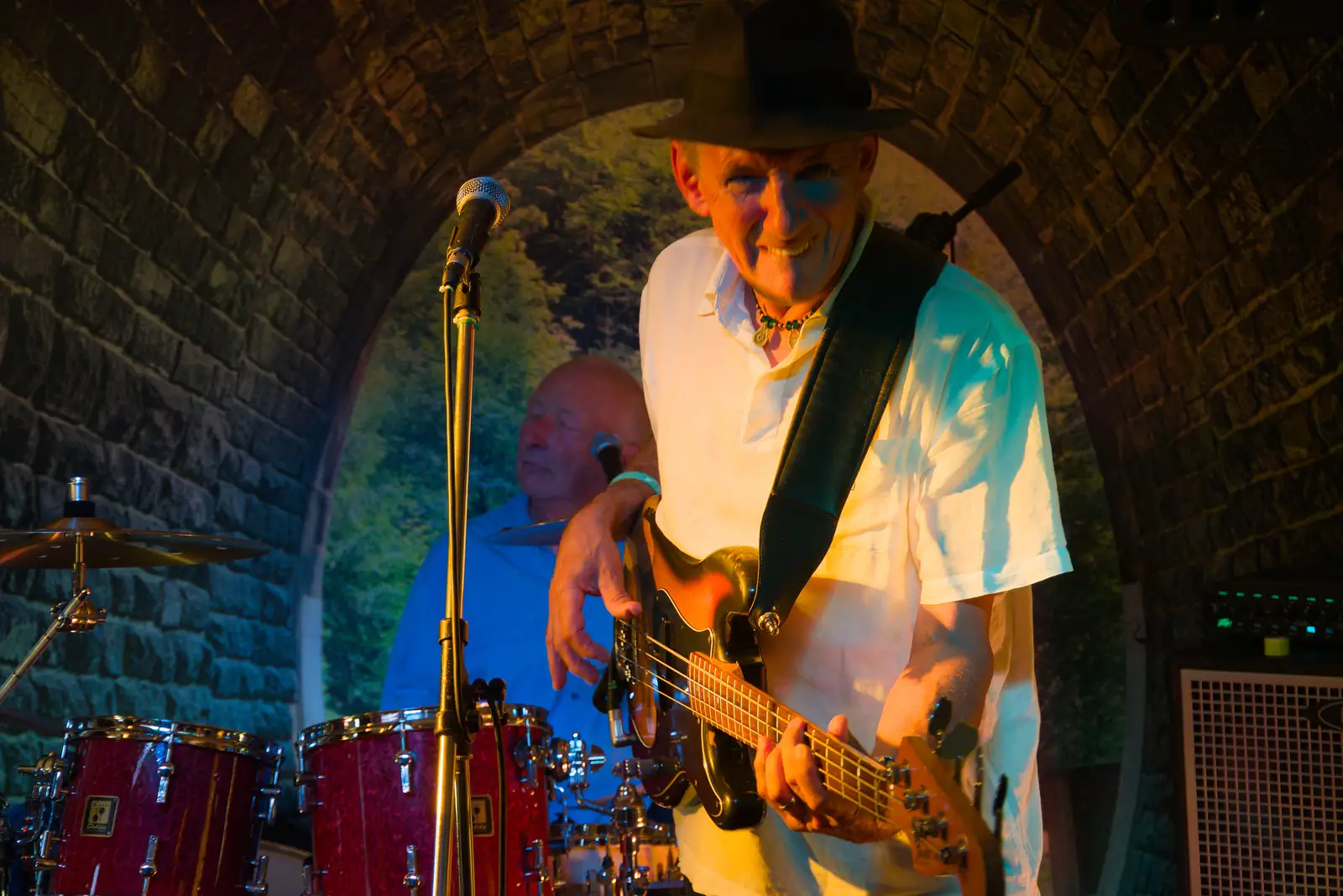Joe of the Little Blues Band, from The GSB at Walsham and the Little Blues Band in Mellis, Suffolk - 31st August 2026