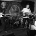 Rob and Joe on guitars, The GSB at Walsham and the Little Blues Band in Mellis, Suffolk - 31st August 2026
