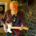 Rob plays a solo, The GSB at Walsham and the Little Blues Band in Mellis, Suffolk - 31st August 2026