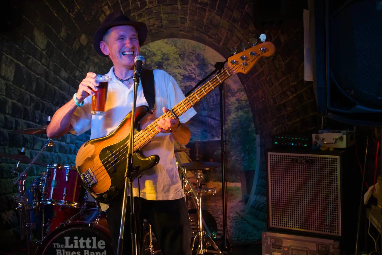 Mine's a pint, from The GSB at Walsham and the Little Blues Band in Mellis, Suffolk - 31st August 2026