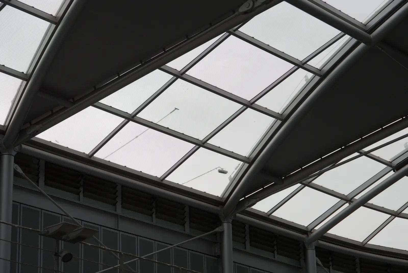 The roof of the Forum is being cleaned, from Shoe Shopping in Norwich, and Italia Fest at the Oaksmere - 5th September 2026