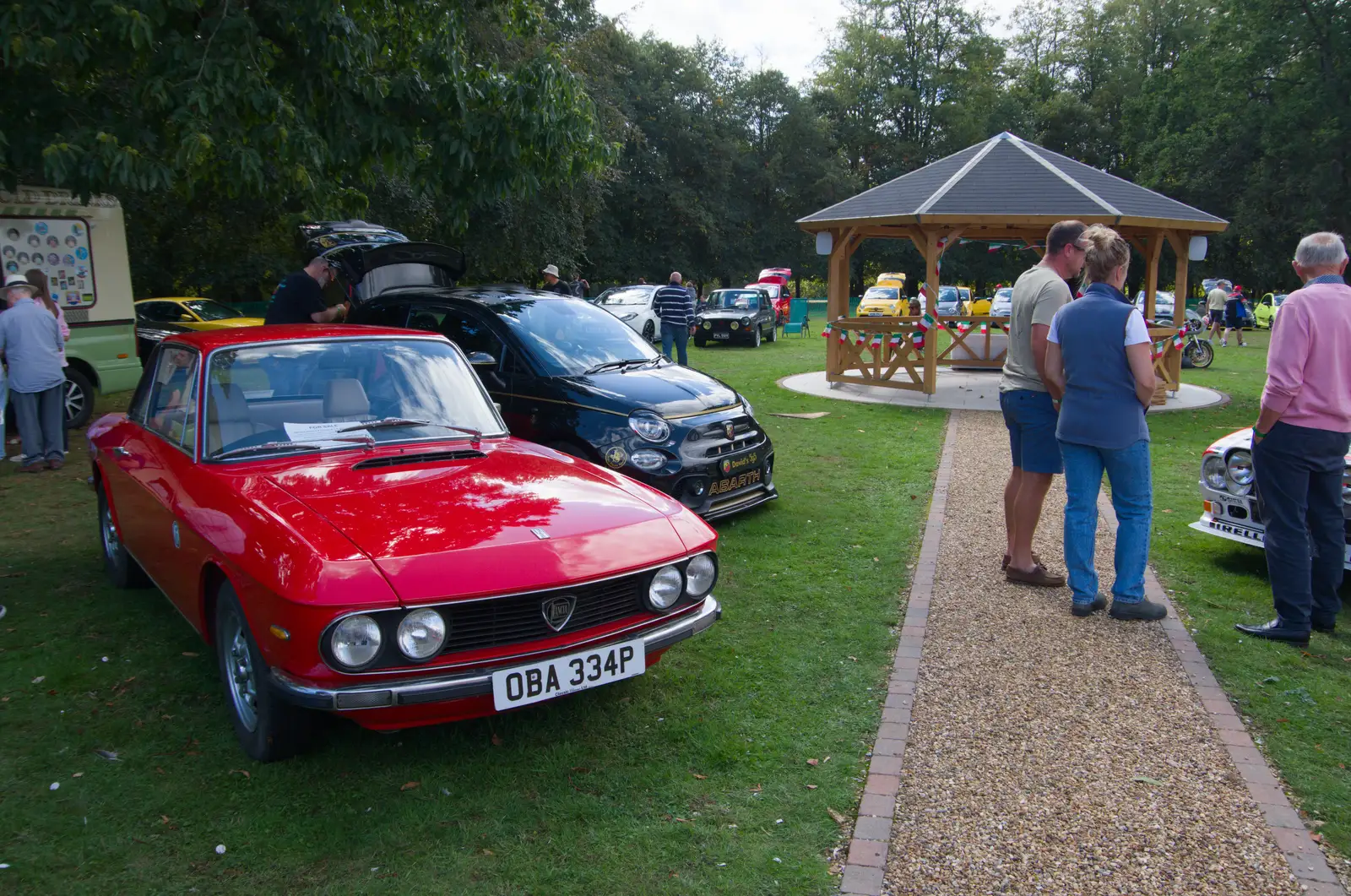 A Lancia in the Oaksmere, from Shoe Shopping in Norwich, and Italia Fest at the Oaksmere - 5th September 2026