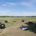 For once there's no-one climbing on the 'charms', Fred and the Suffolk Youth Wind Orchestra, Snape Maltings - 6th September 2026