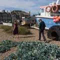 Harry stumps off up the beach, Fred and the Suffolk Youth Wind Orchestra, Snape Maltings - 6th September 2026