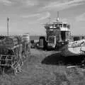 Lobster pots and the Jim Claire on Aldeburgh beach, Fred and the Suffolk Youth Wind Orchestra, Snape Maltings - 6th September 2026