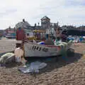 Another red-rimmed boat, Ipswich 140, Fred and the Suffolk Youth Wind Orchestra, Snape Maltings - 6th September 2026