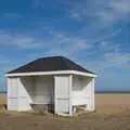 A beach shelter, Fred and the Suffolk Youth Wind Orchestra, Snape Maltings - 6th September 2026