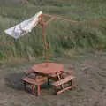 A parasol has seen better days, Fred and the Suffolk Youth Wind Orchestra, Snape Maltings - 6th September 2026