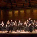 Fred on flute with the Suffolk Youth Wind Band, Fred and the Suffolk Youth Wind Orchestra, Snape Maltings - 6th September 2026