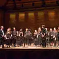 The SYWB conductor comes back on stage, Fred and the Suffolk Youth Wind Orchestra, Snape Maltings - 6th September 2026