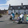 The first part of the parade comes around, The GSB at the Carnival, Pulham Market, Norfolk - 12th September 2026