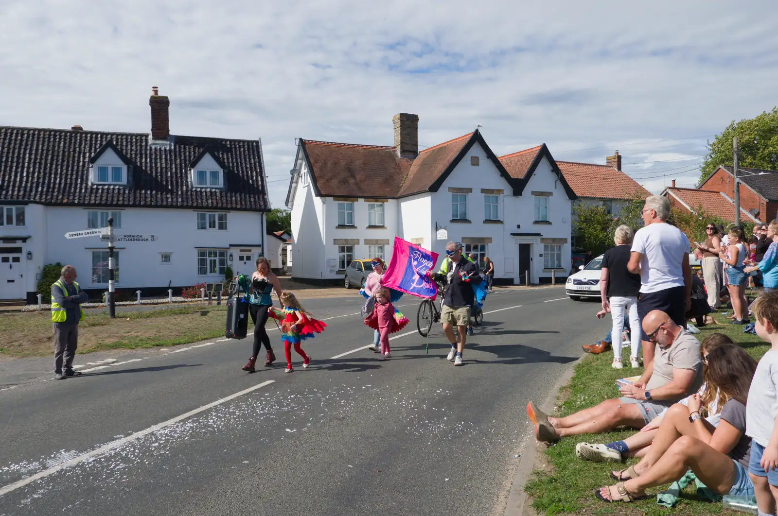More parade walkers, from The GSB at the Carnival, Pulham Market, Norfolk - 12th September 2026