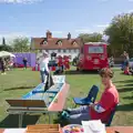 Archie is manning a couple of game stalls, The GSB at the Carnival, Pulham Market, Norfolk - 12th September 2026