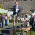 Adrian Ramsay does a speech, The GSB at the Carnival, Pulham Market, Norfolk - 12th September 2026