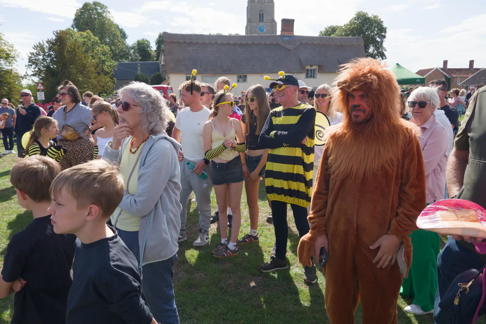 A brown animal costume, from The GSB at the Carnival, Pulham Market, Norfolk - 12th September 2026