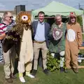 Adrian Ramsay and one of the winning floats, The GSB at the Carnival, Pulham Market, Norfolk - 12th September 2026