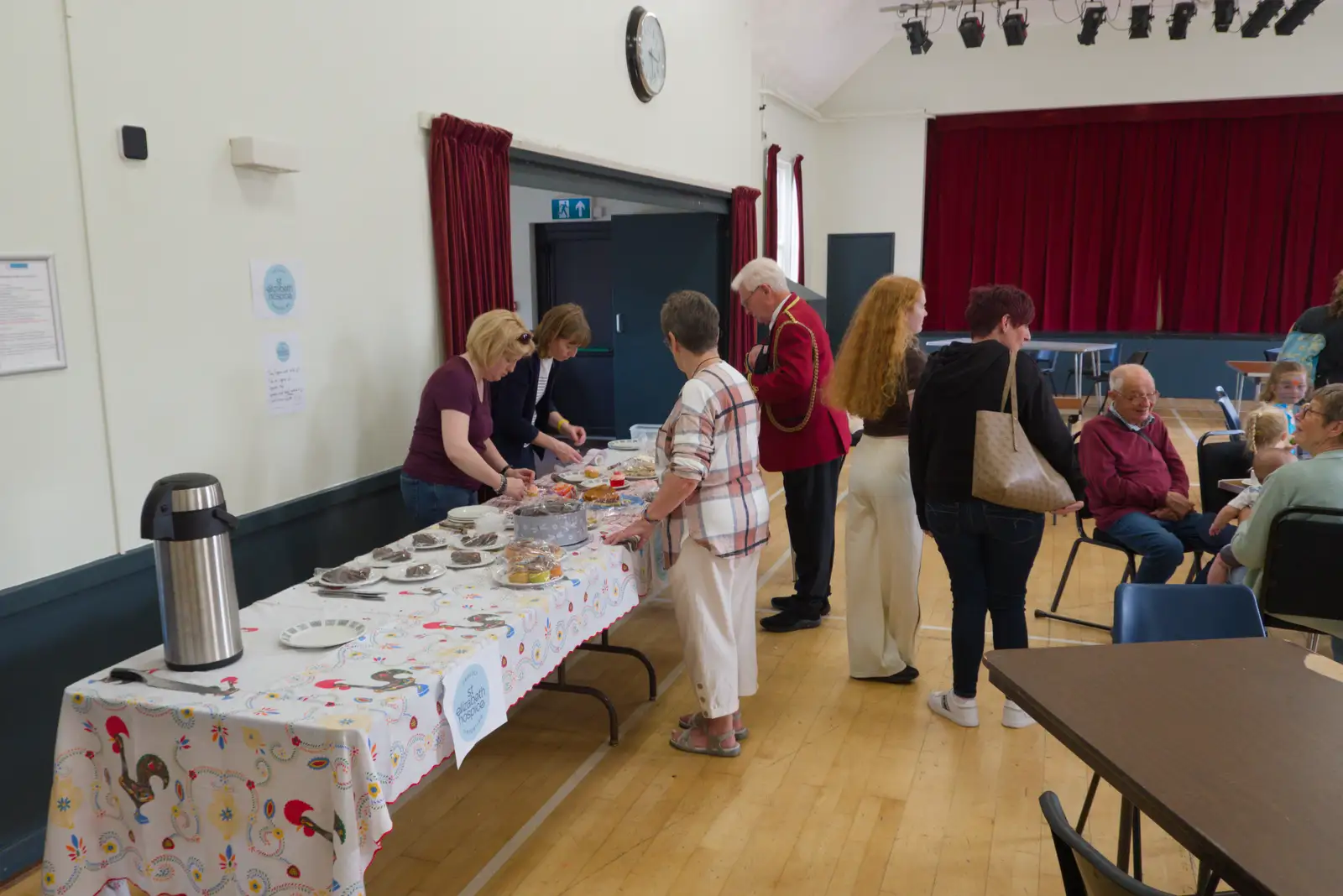 Terry gets some cake, from The GSB at the Carnival, Pulham Market, Norfolk - 12th September 2026
