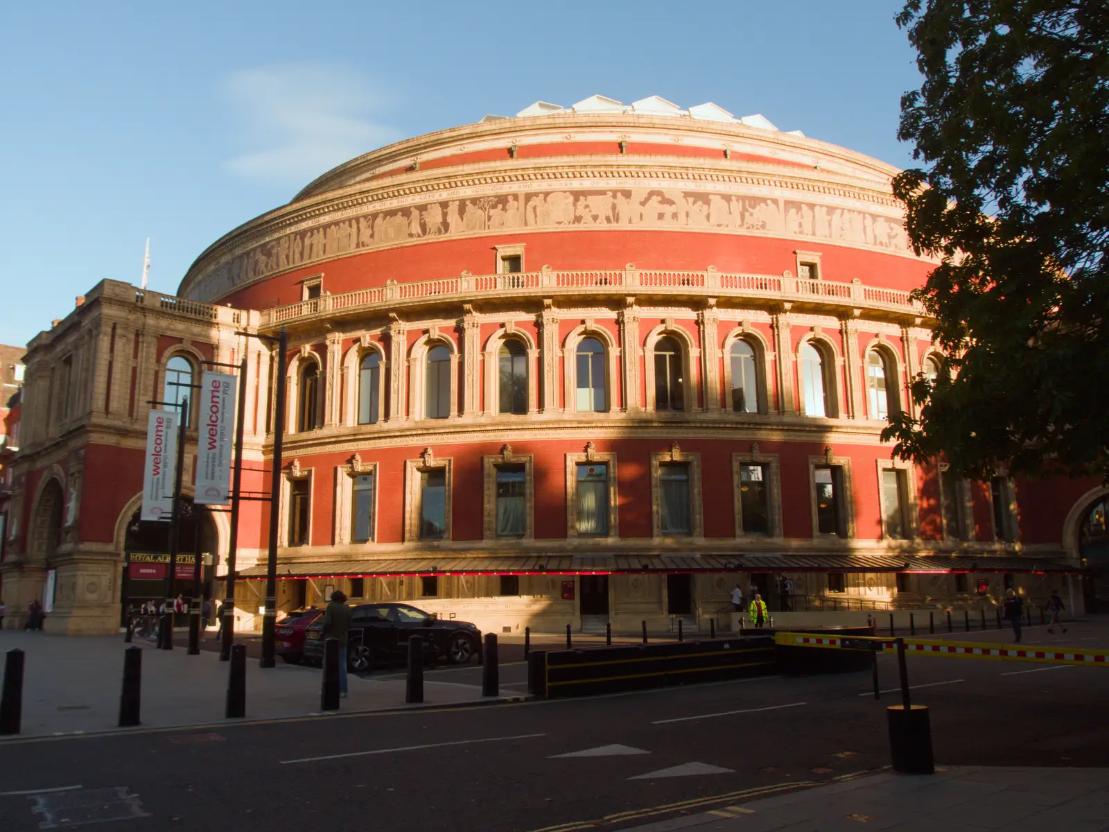 A first view of the Royal Albert Hall, from Snow Patrol at the Royal Albert Hall, South Kensington, London - 21st September 2026