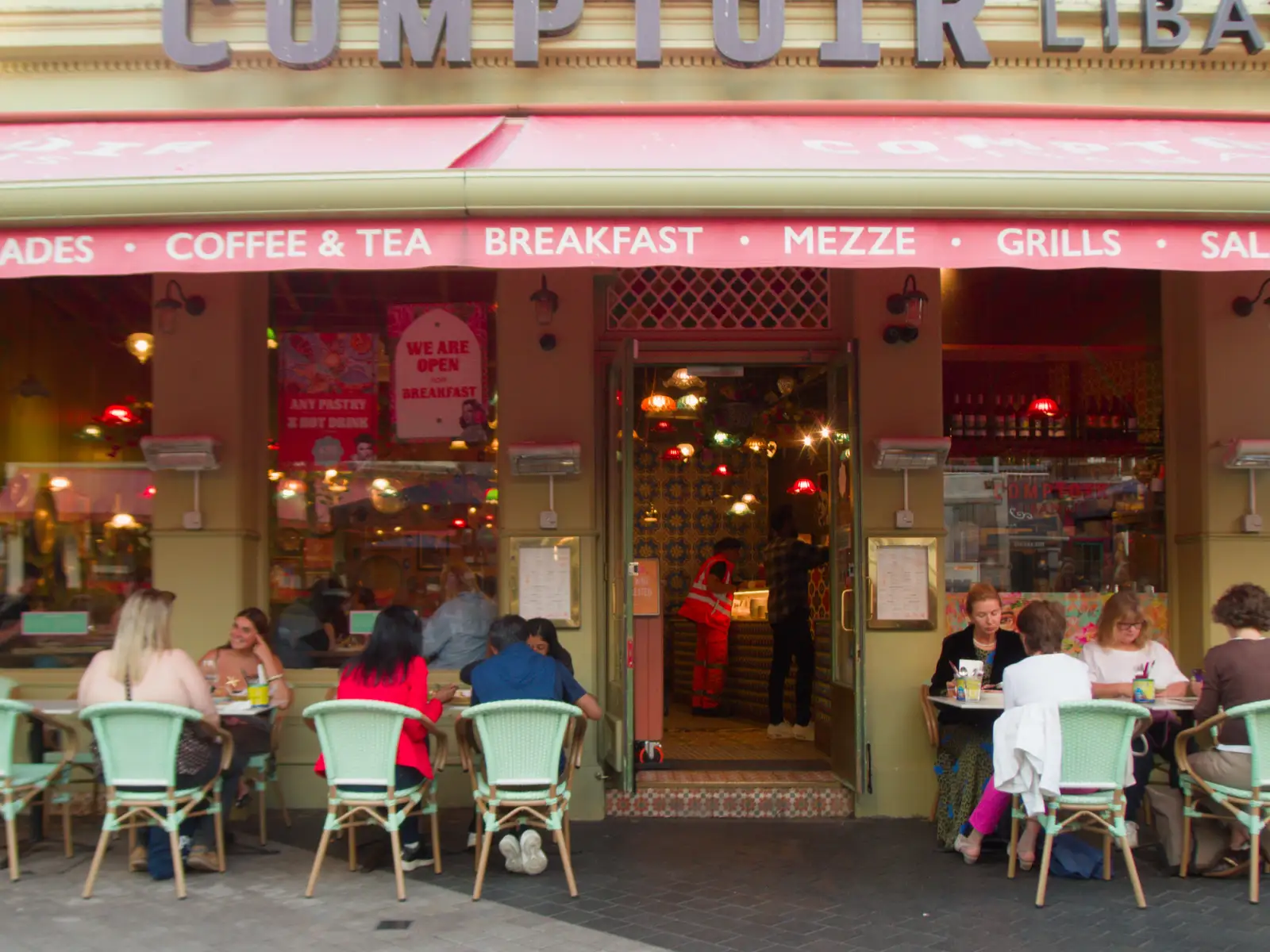 We're at the Comptoir Libanaise, from Snow Patrol at the Royal Albert Hall, South Kensington, London - 21st September 2026