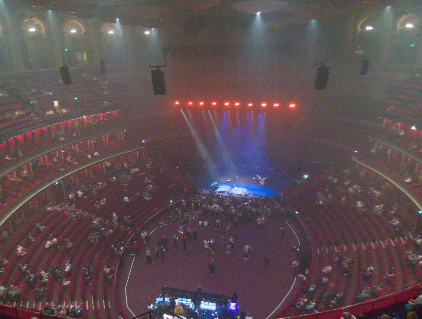 The Royal Albert Hall starts to fill up, from Snow Patrol at the Royal Albert Hall, South Kensington, London - 21st September 2026