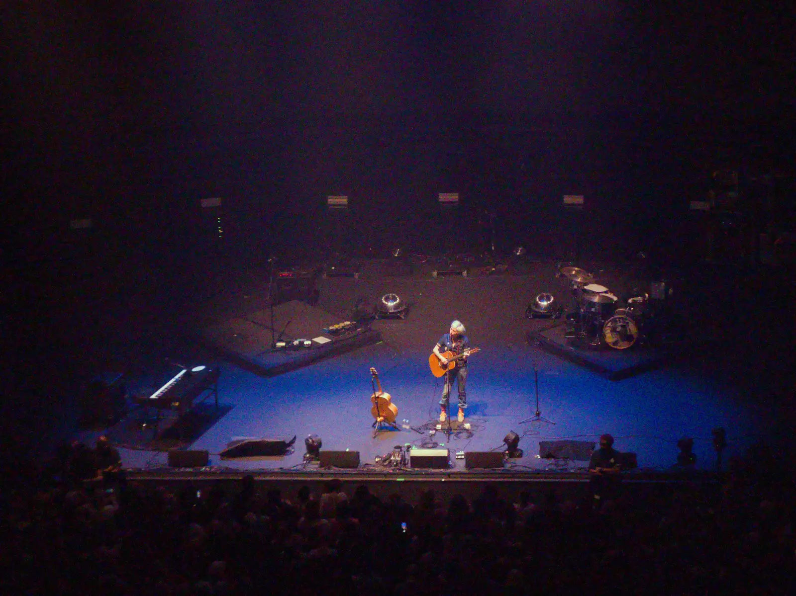 Martha Wainright is first on stage, from Snow Patrol at the Royal Albert Hall, South Kensington, London - 21st September 2026