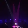 Gary Lightbody under three spotlights, Snow Patrol at the Royal Albert Hall, South Kensington, London - 21st September 2026