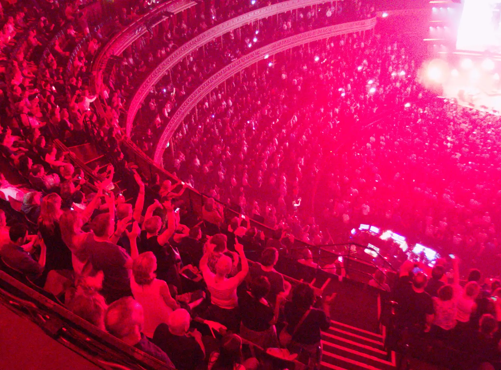 There's dancing in the circles, from Snow Patrol at the Royal Albert Hall, South Kensington, London - 21st September 2026
