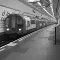 The Central Line tube train comes in, Snow Patrol at the Royal Albert Hall, South Kensington, London - 21st September 2026
