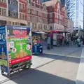 A wheeled stall with a very out-of-date message, Snow Patrol at the Royal Albert Hall, South Kensington, London - 21st September 2026