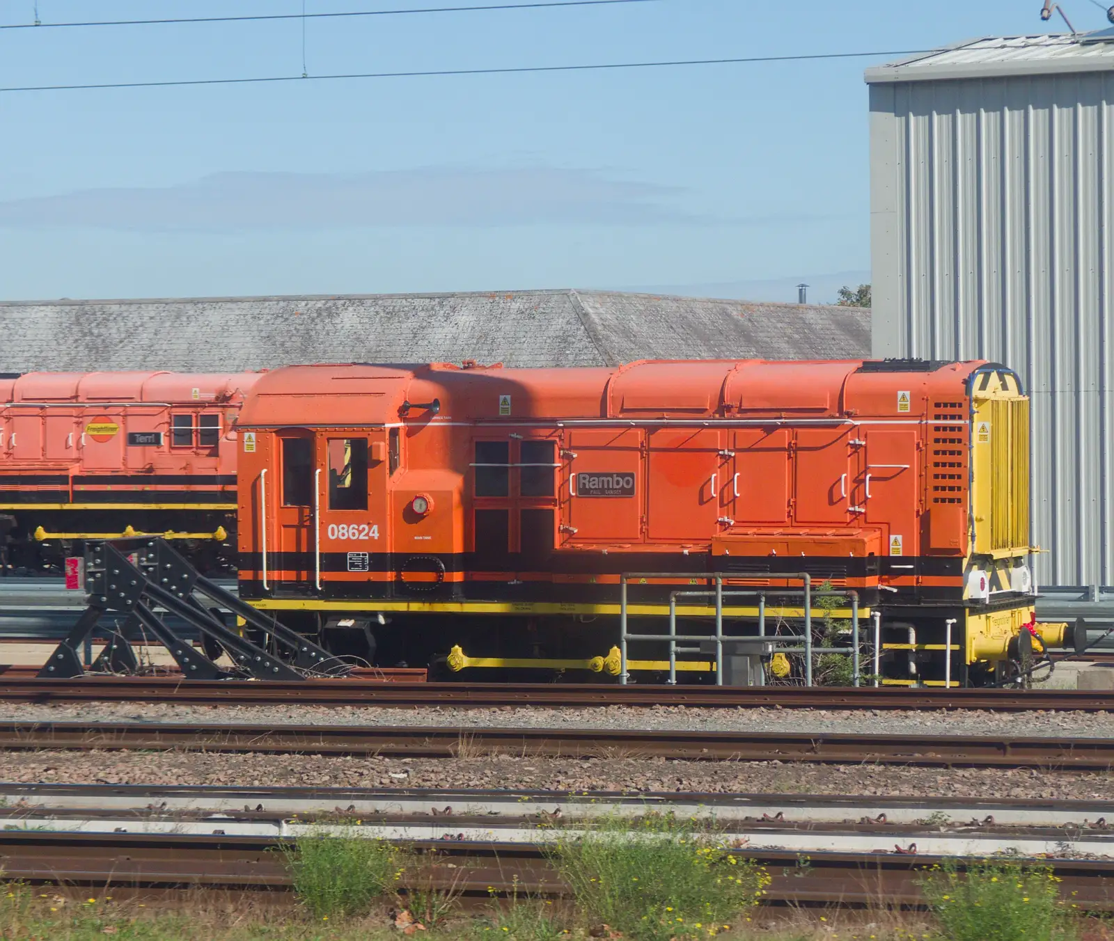 Class 08 08624 'Rambo' at Ipswich, from Snow Patrol at the Royal Albert Hall, South Kensington, London - 21st September 2026