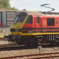 The nose of Class 90 90041 'Pete Waterman', Snow Patrol at the Royal Albert Hall, South Kensington, London - 21st September 2026