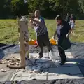 The crockery smash stash is cleared and rebuilt, A GSB Duck Race and a House Party, Brome - 26th September 2026